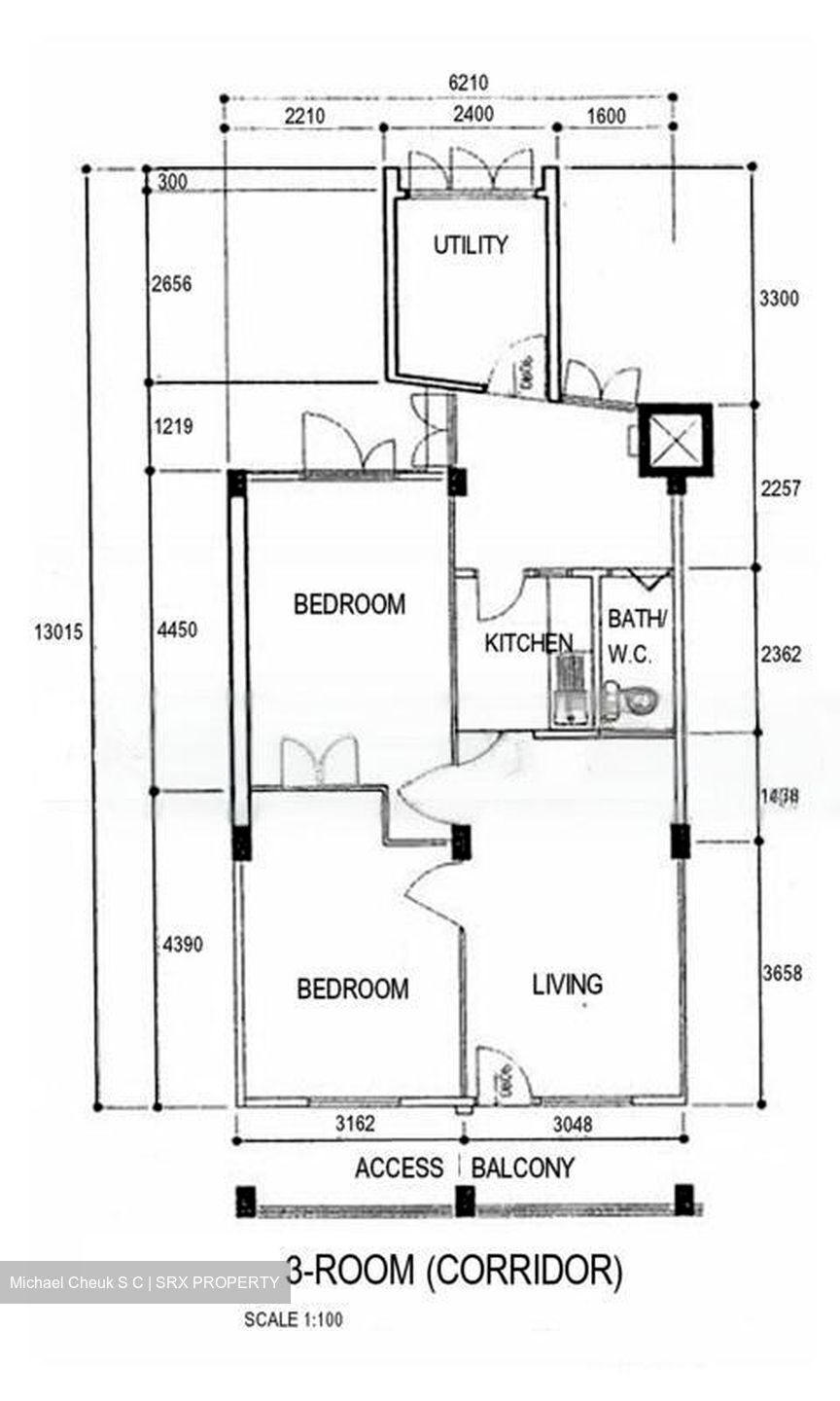 Blk 2 Di Tanjong Rhu (Kallang/Whampoa), HDB 3 Rooms #481445611